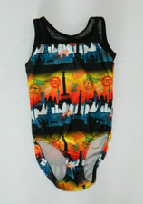 Plum Practicewear Girls Germany Berlin Gymnastic Leotard sz CS