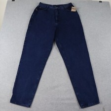 Gitano Jeans Womens 16 Tapered Leg 5-Pocket Cotton Over-Dyed Denim Dark Blue NWT