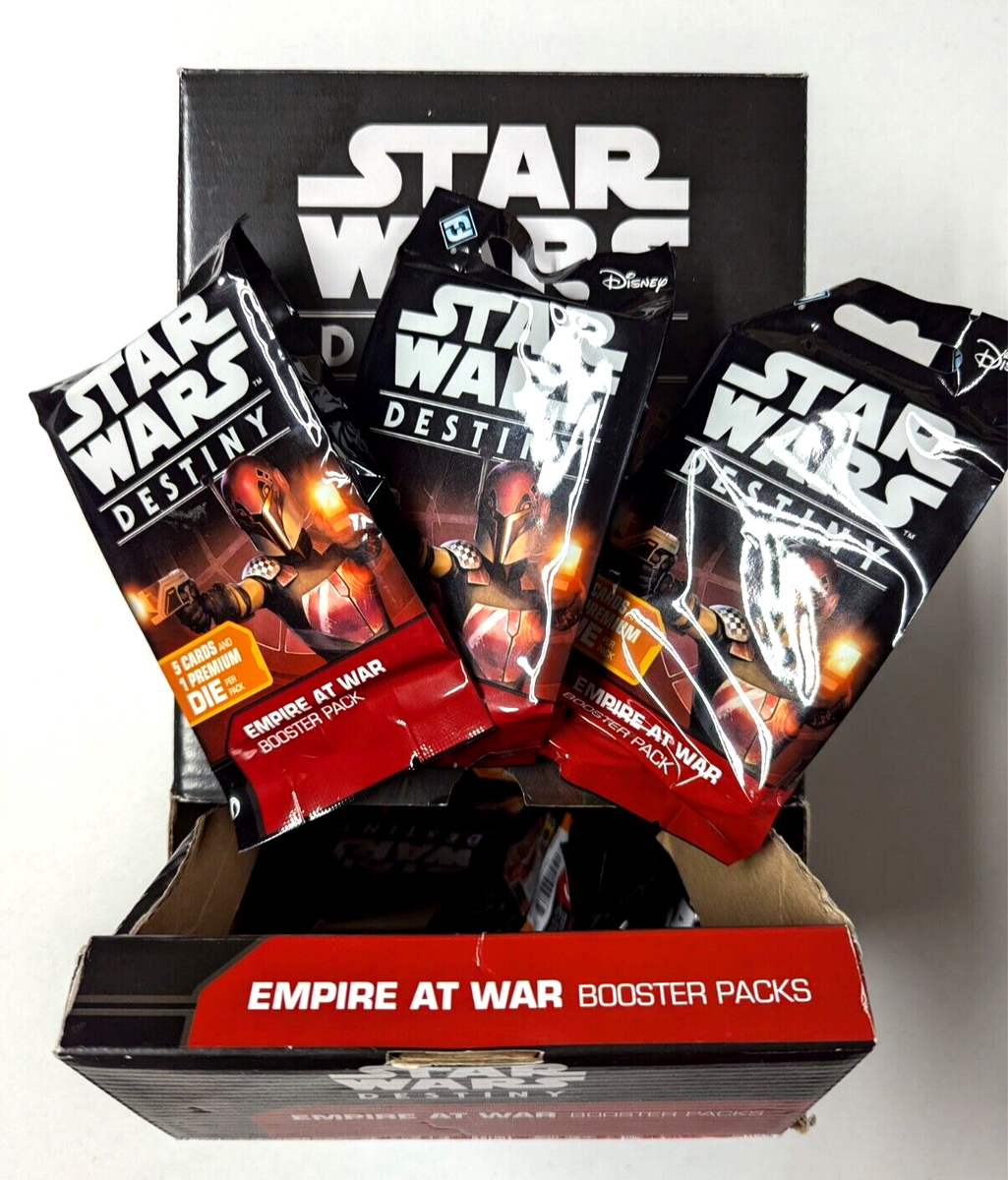 Star Wars: Destiny - Empire At War Booster Packs - Sealed New