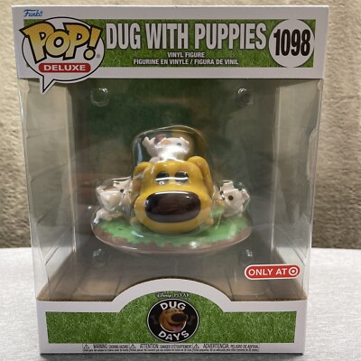 Funko POP! Disney Dug Days Deluxe Dug with Puppies 1098 - Target Exclusive -