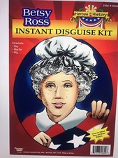 Heroes in History Betsy Ross Disguise Kit Costume School Halloween