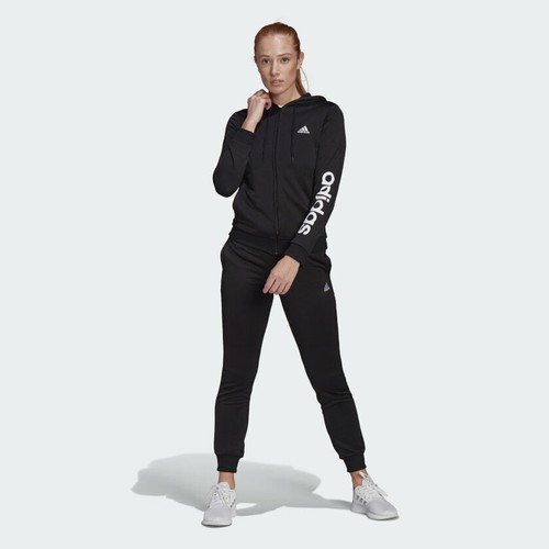 TUTA ADIDAS COMPLETA DONNA GM5575 ESSENTIALS LOGO FRENCH TERRY SPORTIVA  PALESTRA | eBay
