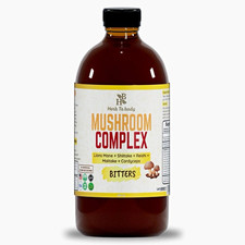 Herb To Body Mushroom Complex Bitters Liquid 16 fl oz Immune Support