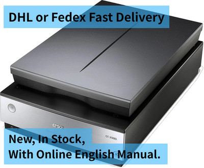 Epson Perfection V850 Pro Scanner Black flatbed GT-X980 A4 6400dpi
