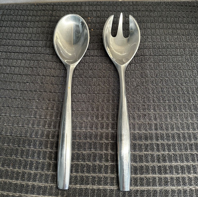 Vintage MCM Dansk Variation V  Serving Pcs Set Of 2 ~ JHQ ~ Quistgaard