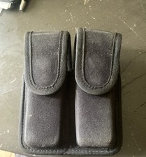 Bianchi 18470 AccuMold 7302 Hidden Snap Nylon Double Mag Pouch