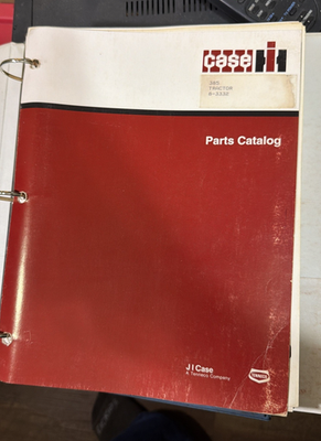 #ad CASE IH 385 Tractor Parts Catalog Don. 8 3332 Original Manual $28.99