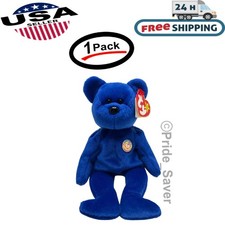 TY Beanie Baby Clubby the Bear 1998 Special Edition Collectible Plush - New Free