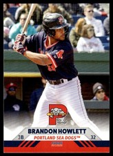 2022 Brandon Howlett Choice Minor League Rookie Red Sox Portland Sea Dogs
