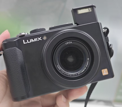 Panasonic LUMIX DMC-LX7 10.1MP Digital Camera - Black for sale