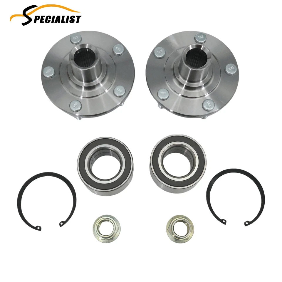 Conjunto de buje de cojinete de rueda delantera para Mitsubishi Outlander Sport 2011-2017 2018 Foto 3 de 4