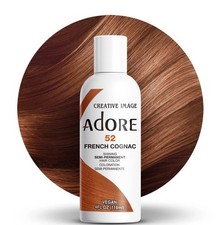 Lot Of 2 Adore French Cognac Semi Permanent Hair Dye 4 Fl Oz Each Vegan