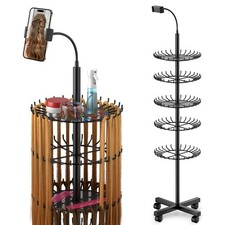 Braiding Hair Rack Standing Hair Extension Holder - 140 Pegs Braiding Hair Ra...
