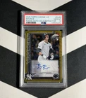 2025 Topps Chrome Logofractor Gold Auto /50 Rookie Ben Rice PSA 10 POP 1 RARE