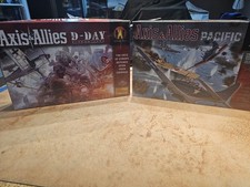 Avalon Hill Axis Allies Pacific and D-Day- lot 2 great games.