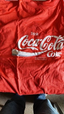 3x Sportswear ''Trink Coca Cola'' Qualitäts-T-Shirts