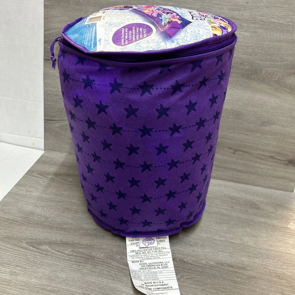 Bolso de dormir/camping My Little Pony The Movie con bolsa de transporte 2017 Foto 3 de 4