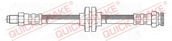 Quick Brake Bremsschlauch FüR Alfa Romeo 147 1.6 16V T.Spark Eco 156-image