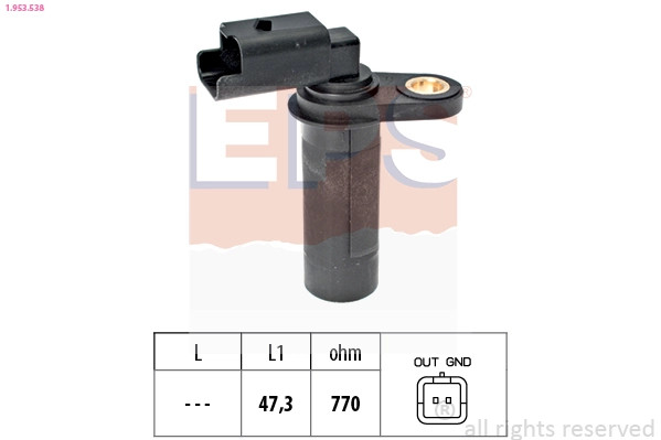 Winkelgeber, Kurbelwelle Eps 1.953.538 FüR OE 23731-BC400 - 23731-BC40A-image