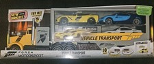 New Bright Forza Motorsport Hauler Vehicle Transport Set Corvette Bugatti Toys