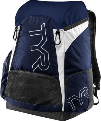TYR Alliance Backpack, White/Navy, 45 Liter 45 Liter, White/Navy 