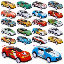 28 pcs Pull Back Cars Toys for Kids, Party Favors Treasure Box for Classroom ...