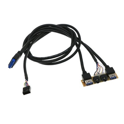 Cable PC Computer for Case PCB Panel Radio Port Mic Motherboard Connect Li