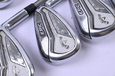 Callaway Epic Forged Eisen / 5-PW+GW / Regular Flex Aerotech SteelFiber FC80