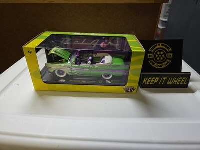 M2 Machines 1957 Chase Chevrolet Bel Air Convertible R139 25/21 1