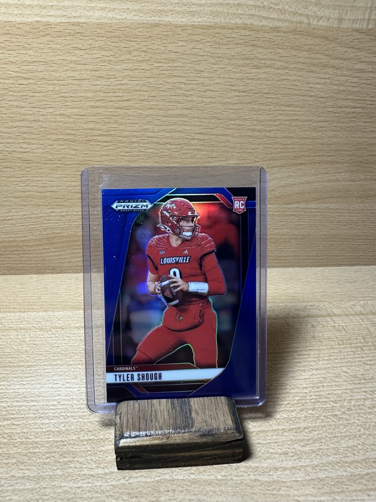 2025 Prizm Draft Picks Tyler Shough #49 Blue Prizm 70/249 Saints QB 🏈⚜️🏈