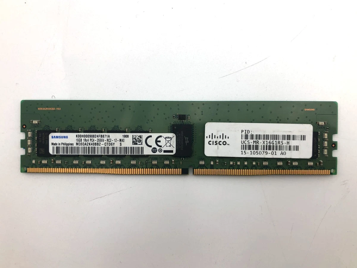 16 GB Capacity per Module RDIMM ECC RAM Computer Memory (RAM) for