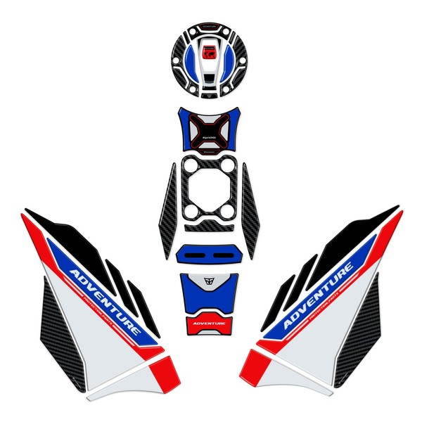 Kit Tank Basic Aufkleber 3D Kompatibel Bmw R 1300 Gs Adventure Trophy 2025-2026-image