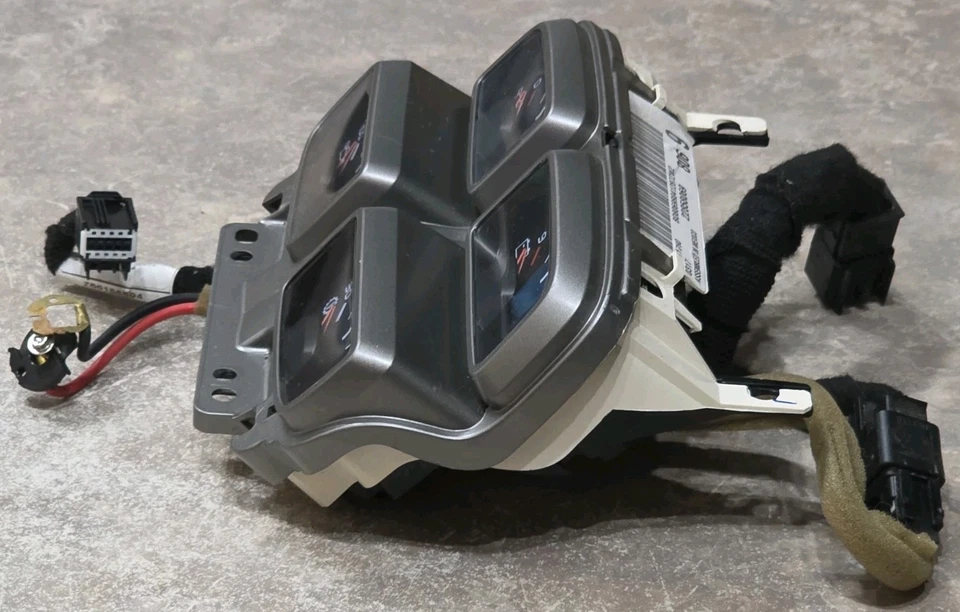 2010-2015 Chevrolet Camaro Center Console Gauges OEM 22858069 Imperial Foto 3 de 4