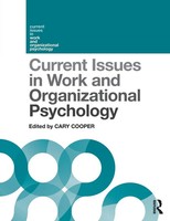Current Issues In Work And Organizational Psychology Cary Cooper Taschenbuch