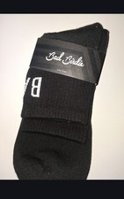 Bad Birdie Socks Mens One Size Black Golf Pima Cotton Athletic