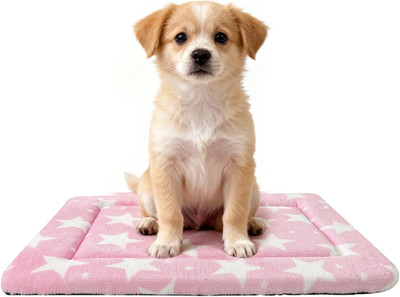 Washable Dog Bed Plush Orthopedic Outdoor Crate Mat with Non-Slip Bottom,Luxe So