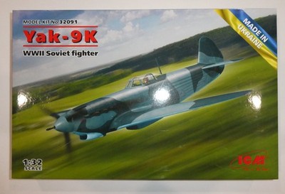 1:32 ICM 32091 : YAKOVLEV YAK-9K