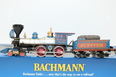 Bachmann HO Scale CPRR Central Pacific Jupiter 4-4-0 Steam Locomotive #60