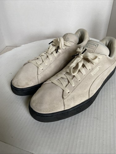 Zapatillas informales de gamuza blancas con cordones PUMA para hombre talla 11 1/2 36443401 - Imagen 9 de 14