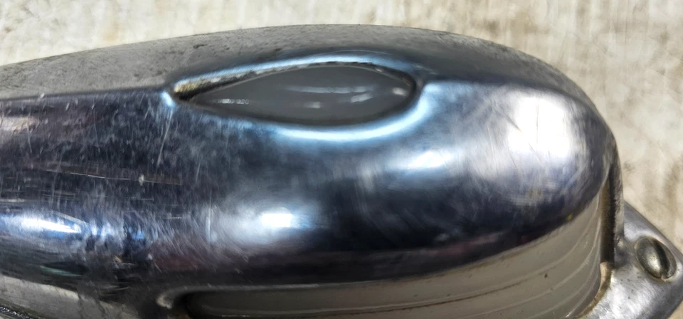 1933 Guide Pontiac Front Fender Light Knucklehead Indian Automotive Harley P225 - Image 3 of 4