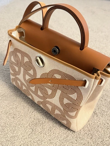 HERMÈS Hermes Circuit Herbag Zip 31 Edizione Limitata 2024 Chaine d'ancre quasi nuovo con scatola