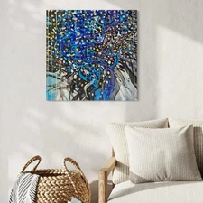 XXL acrylic painting abstract ORIGINAL large picture canvas modern HAND PAINTED