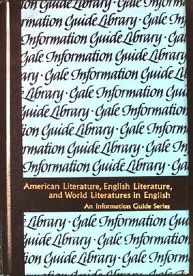 American Fiction, 1900 to 1950: A Guide to Information Sources American/English/