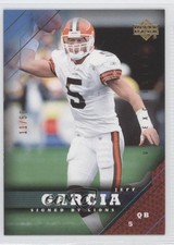 2005 Upper Deck UD Exclusives 11/50 Jeff Garcia #43 0v6