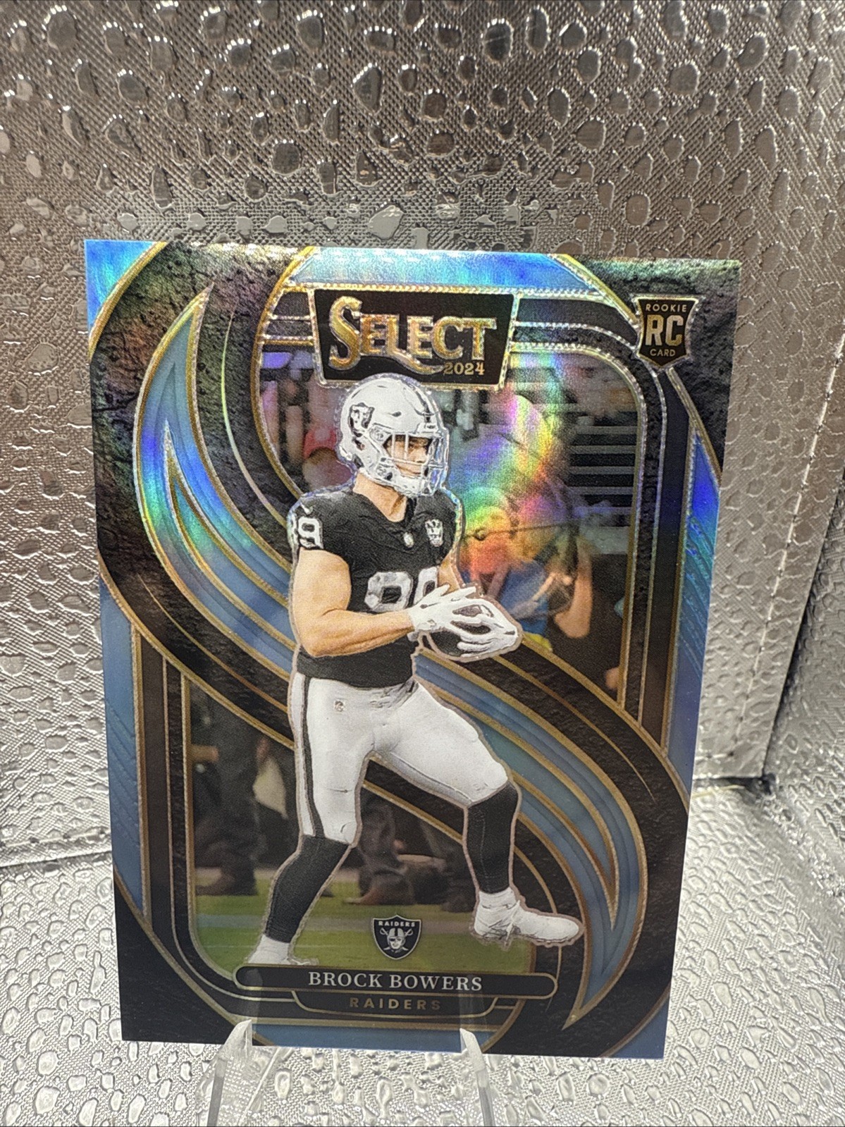 2024 Panini Select - Premier Level Brock Bowers #118 Light Blue /99