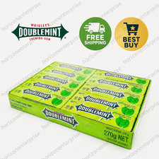 WRIGLEY'S DOUBLEMINT Gum 20 Packs 5 sticks per packs FREE STANDARD SHIPPING