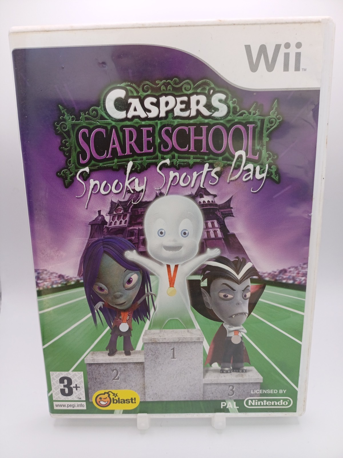 Casper's Scare School Spooky Sports Day Nintendo Wii Game Complete