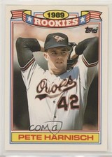 1990 Topps Jumbo Pack Glossy Rookies Pete Harnisch #12 07v0