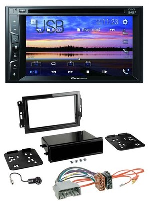 Pioneer Bluetooth 2DIN USB DVD DAB MP3 Autoradio für Chrysler 300C Dodge Caliber
