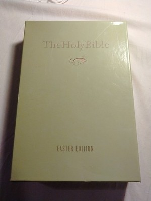 Holy Bible Contemporary English Version Easter Edition Green Gilded Xtra Clean